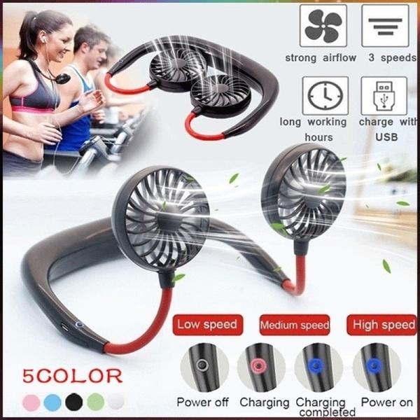 Lazy Neckband Fan - Keep Cool Wherever You Are!