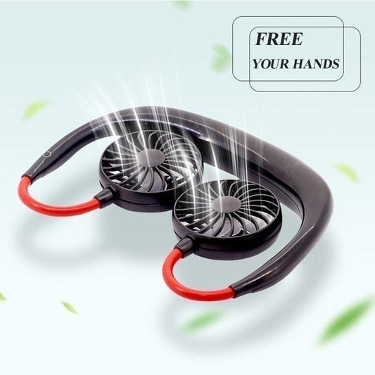 Lazy Neckband Fan - Keep Cool Wherever You Are!