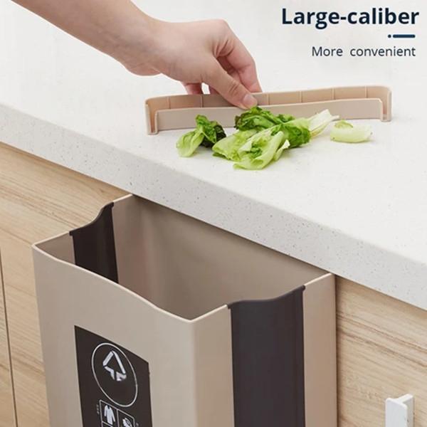 Wall Foldable Trash Bin