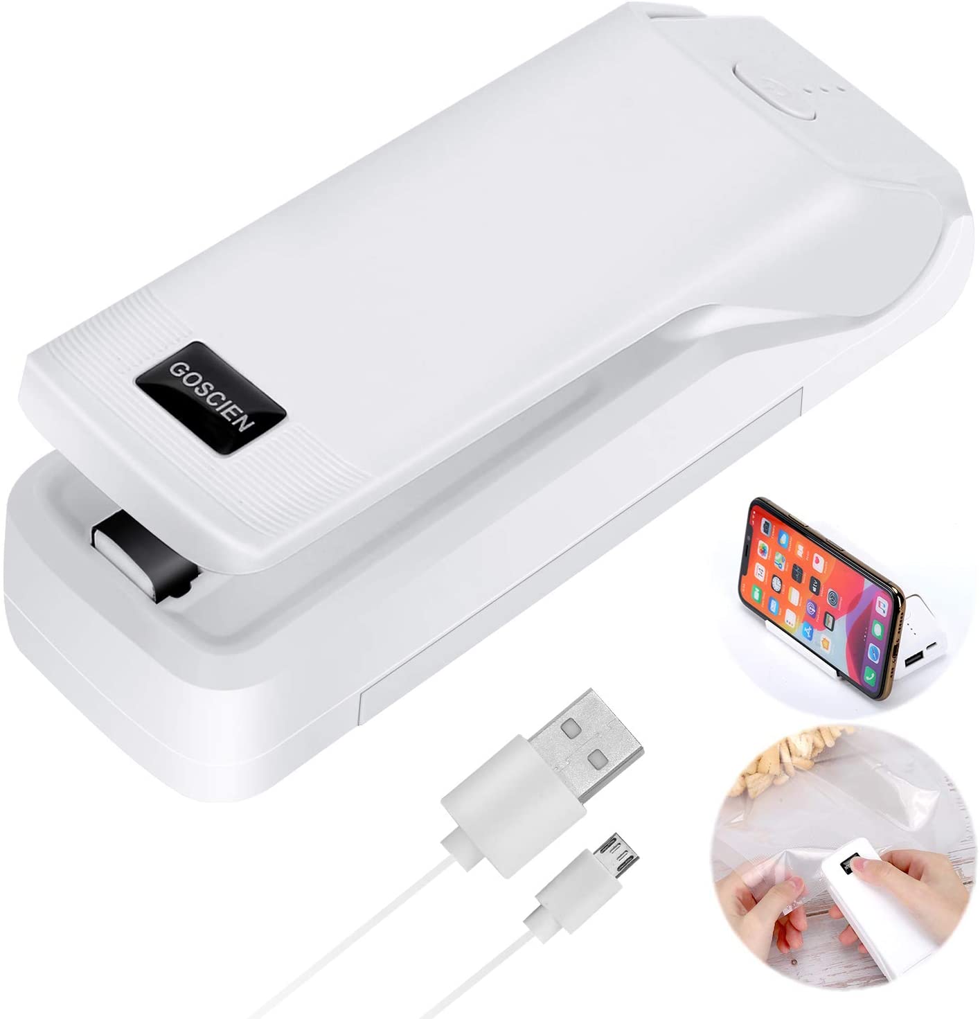 Portable snack sealing machine