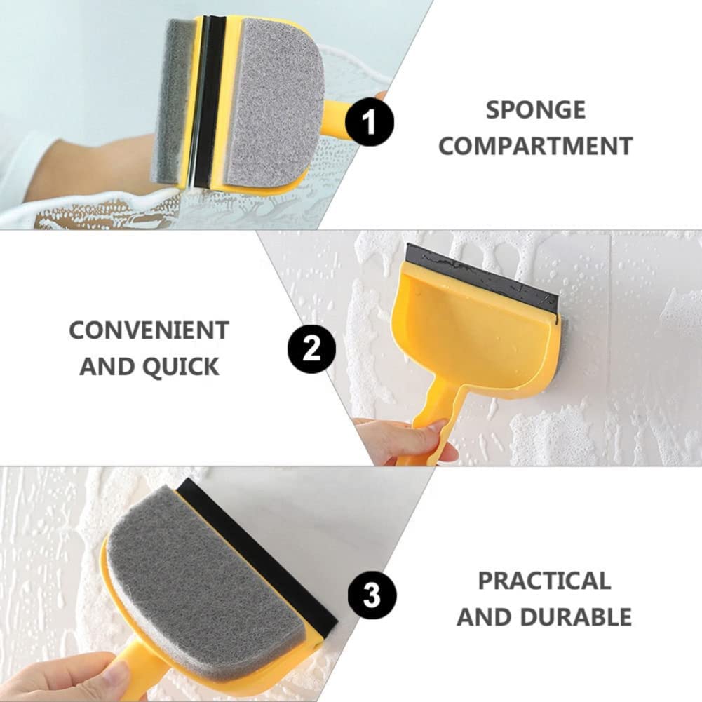 Multifunctional double-sided cleaning brush