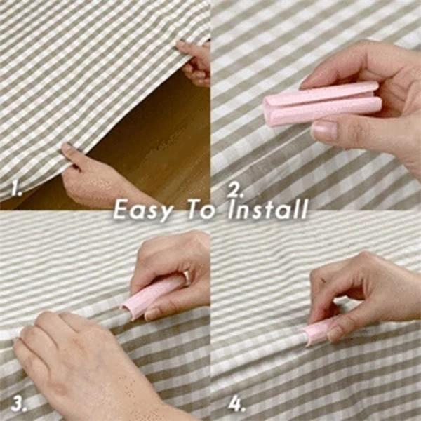10 PCS/Set Multifunction Anti Skid Bed Sheet Clip