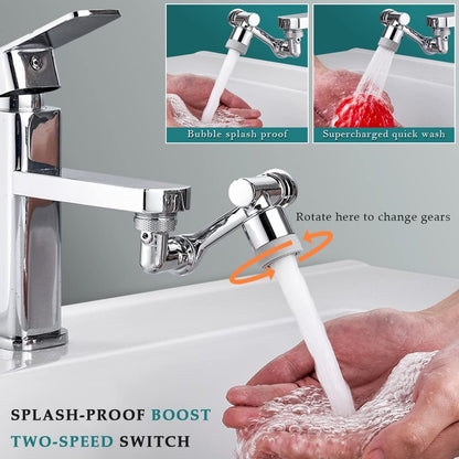 1080° Rotation faucet robotic arm