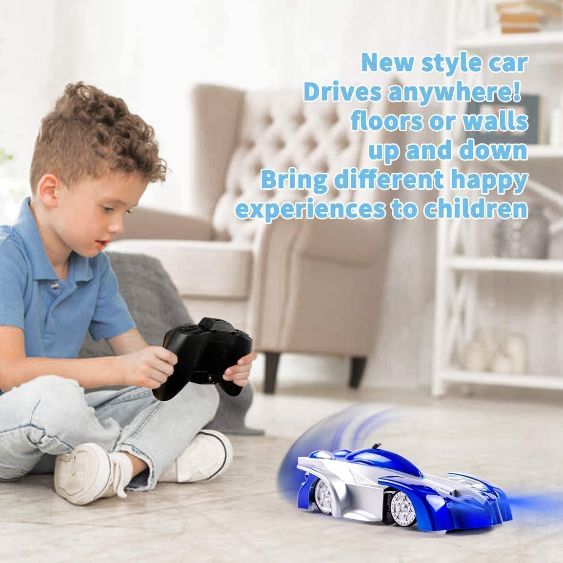 Wall Climbing RC Car