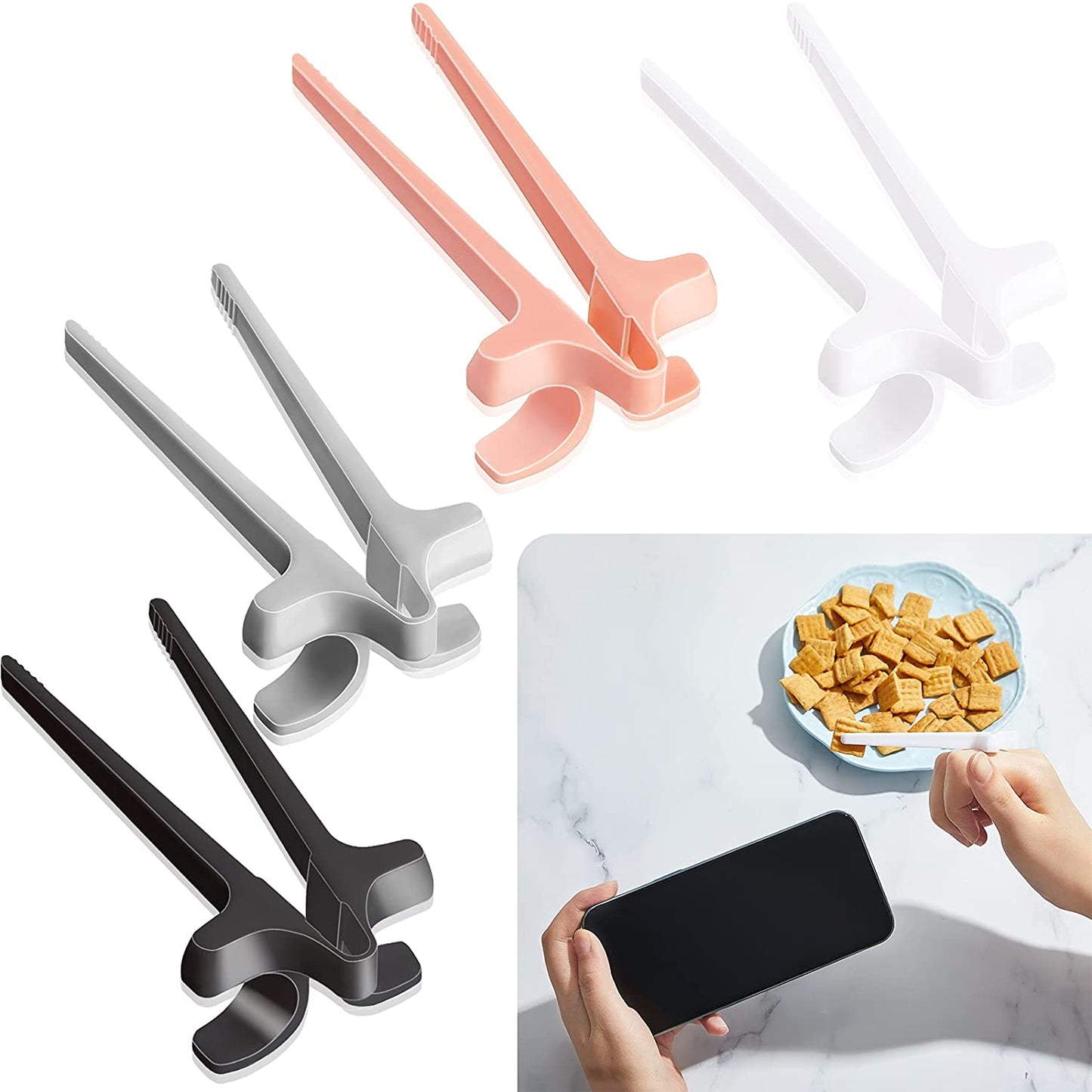 Gamers lazy snack chopstick holder