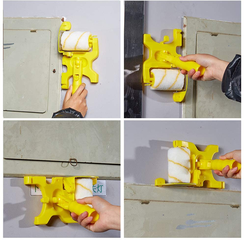 Multifunctional trimming color separation roller brush