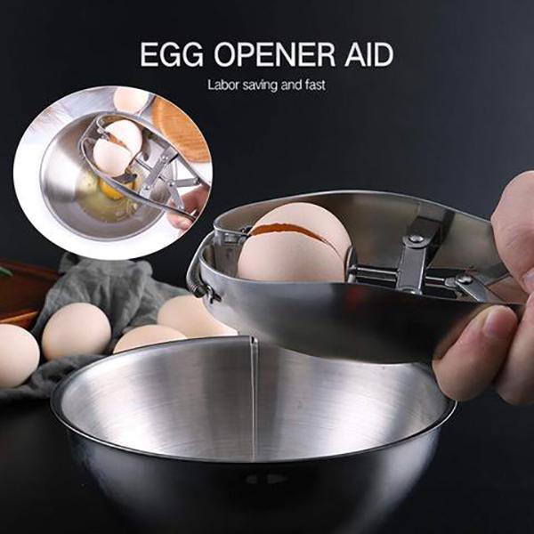 Stainless Steel Quick Egg Opener