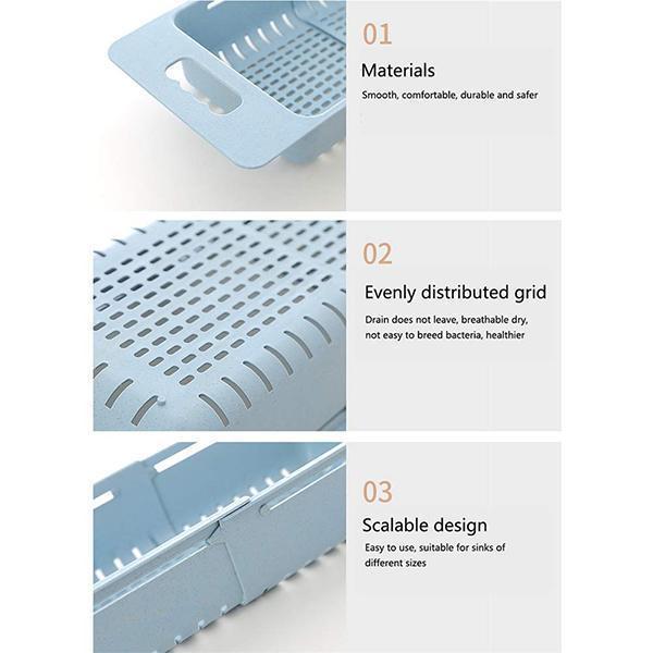 Retractable drain basket
