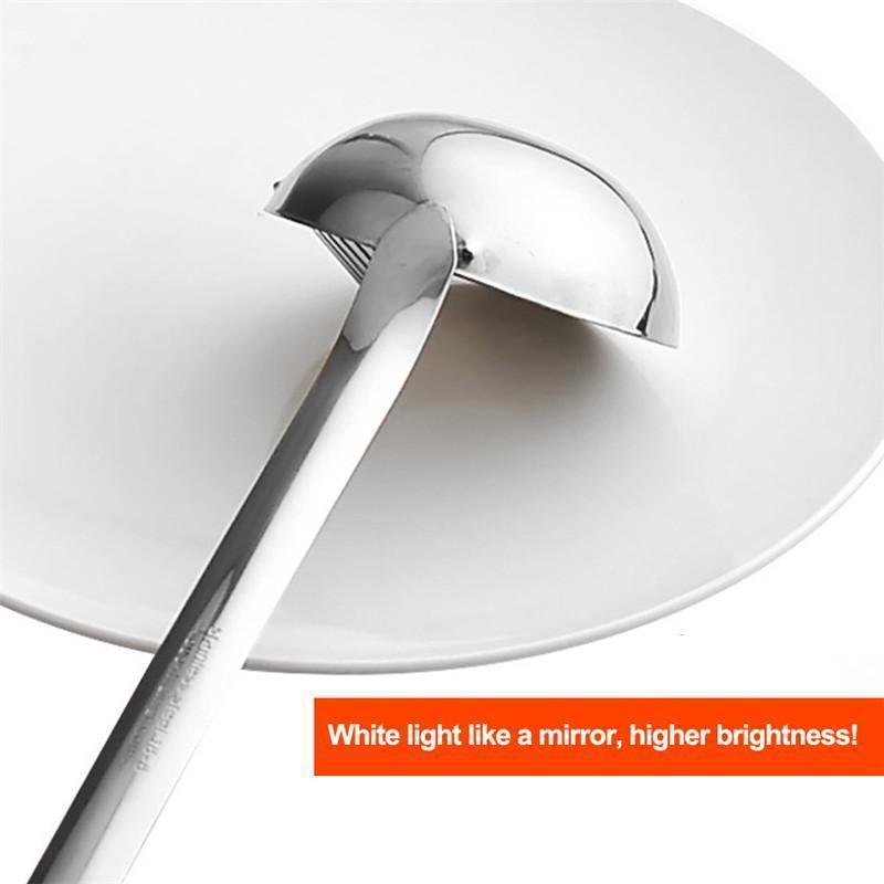 Removable Stainless Steel Dual-use Soup Spoon Filter