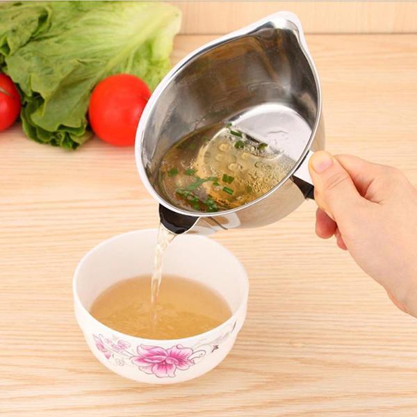 Stainless steel grease bowl