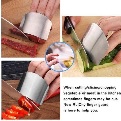 Stainless steel finger guard（2pcs）