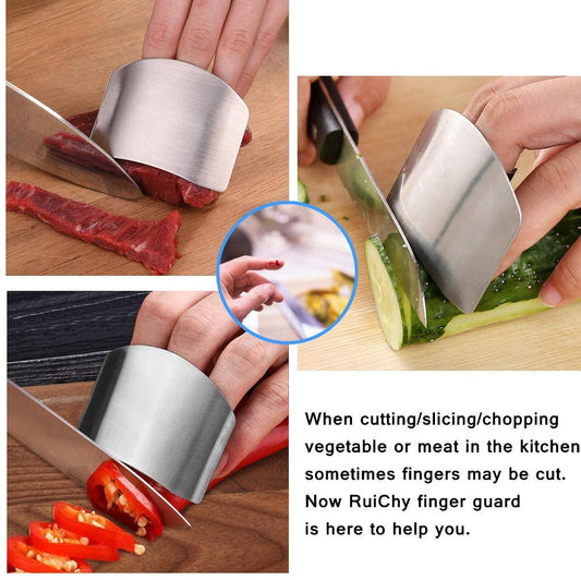 Stainless steel finger guard（2pcs）
