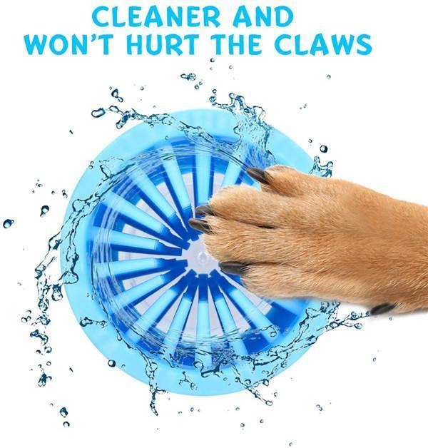 Pet foot wash cup