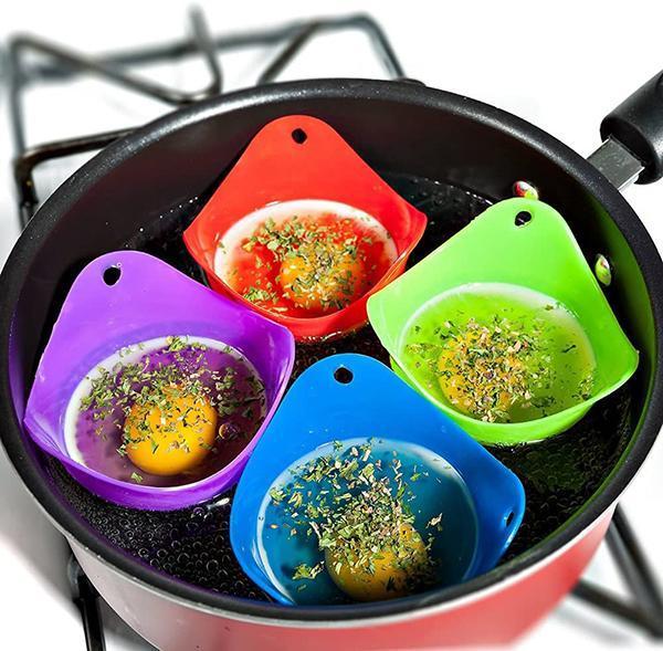 Silicone Egg Poachers（4pcs）