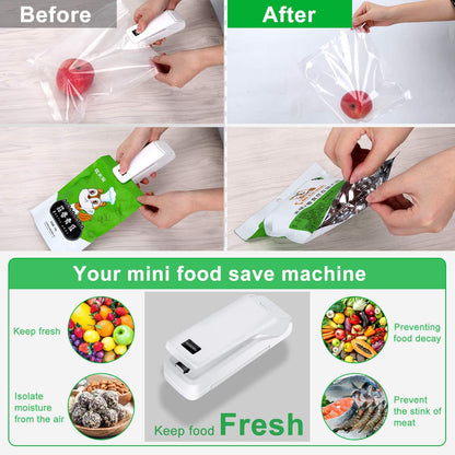 Portable snack sealing machine