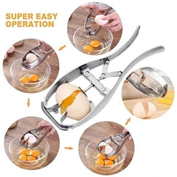 Stainless Steel Quick Egg Opener