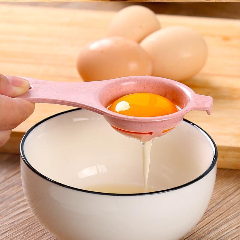 Wheat straw egg white separator