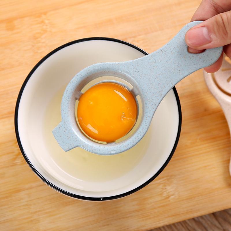 Wheat straw egg white separator