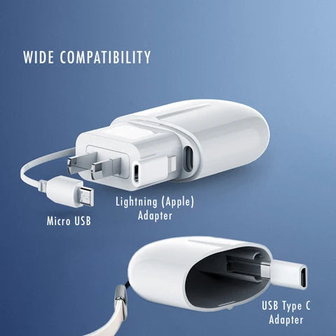ALL-IN-ONE Retractable Charger-Man