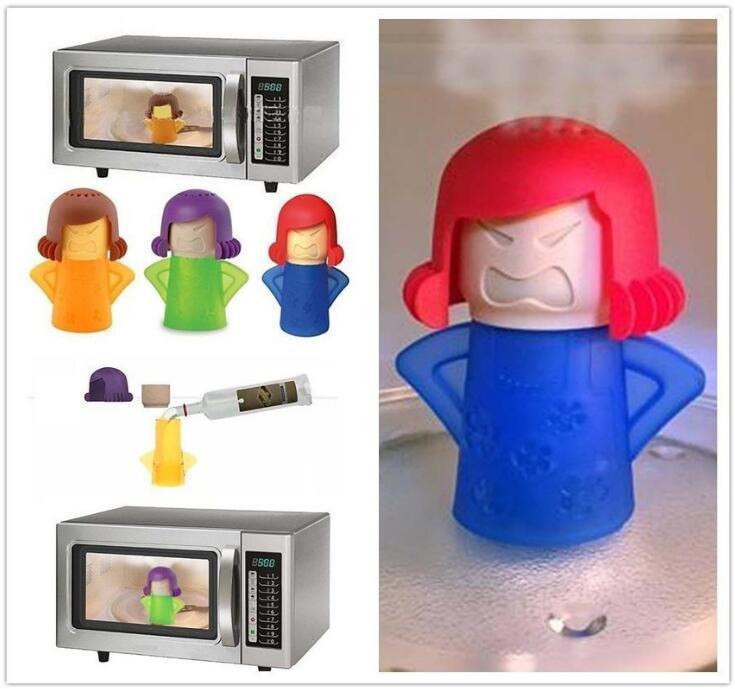 😡Angry Mama Microwave Cleaner