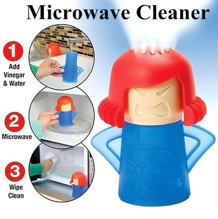 😡Angry Mama Microwave Cleaner
