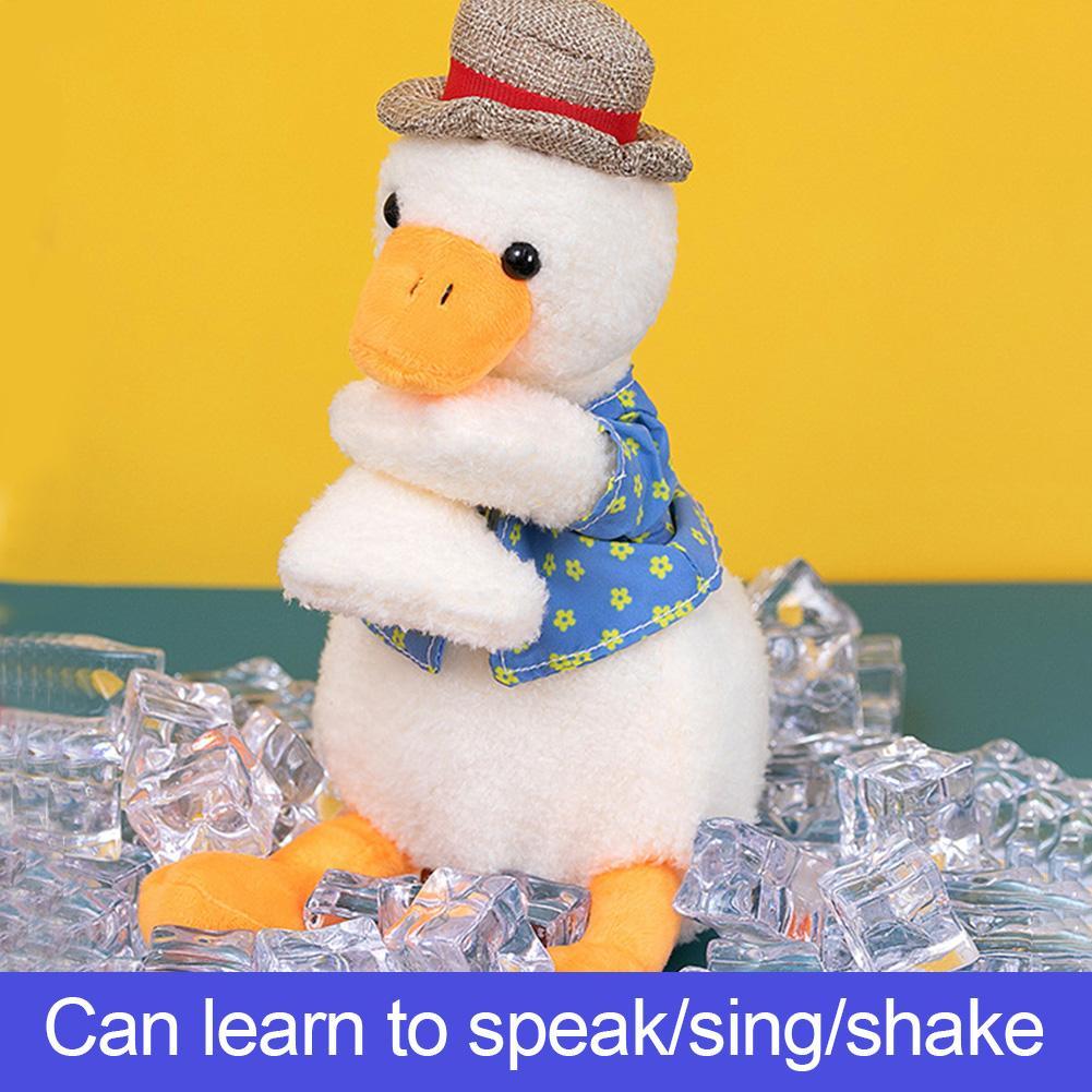 Talking Repeat Duck Electric Plush Toy