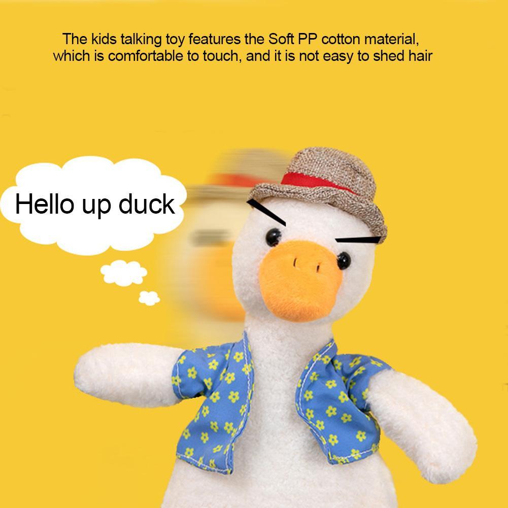 Talking Repeat Duck Electric Plush Toy