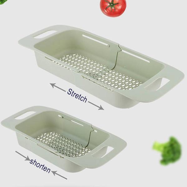 Retractable drain basket