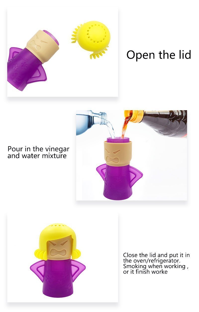 😡Angry Mama Microwave Cleaner