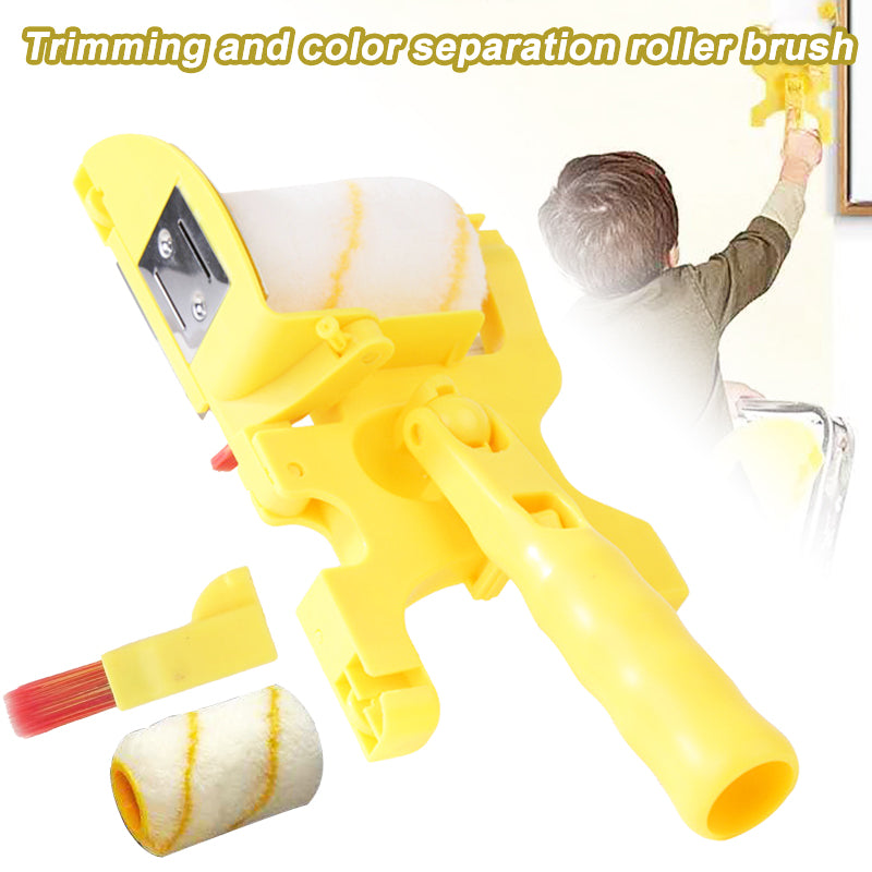 Multifunctional trimming color separation roller brush