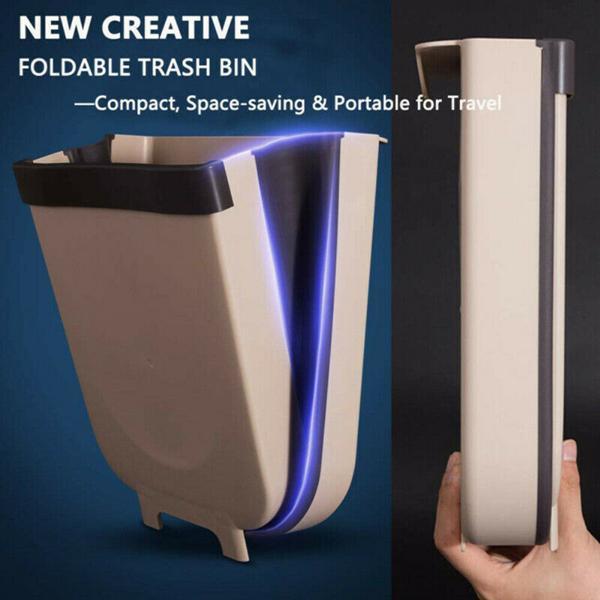 Wall Foldable Trash Bin