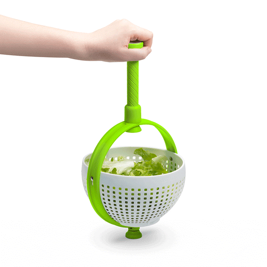 Rotating Salad Drain Basket
