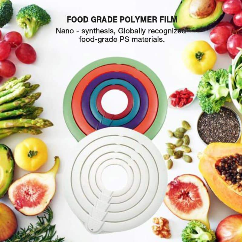 5pcs Vacuum Silicone Food Preservation Cover