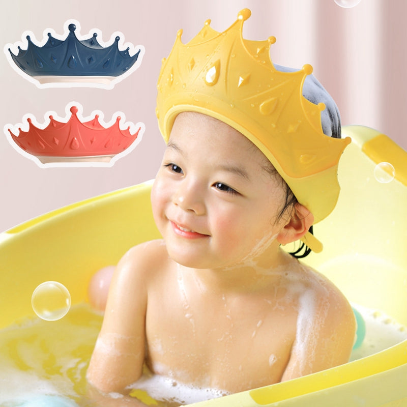 Baby crown shampoo cap