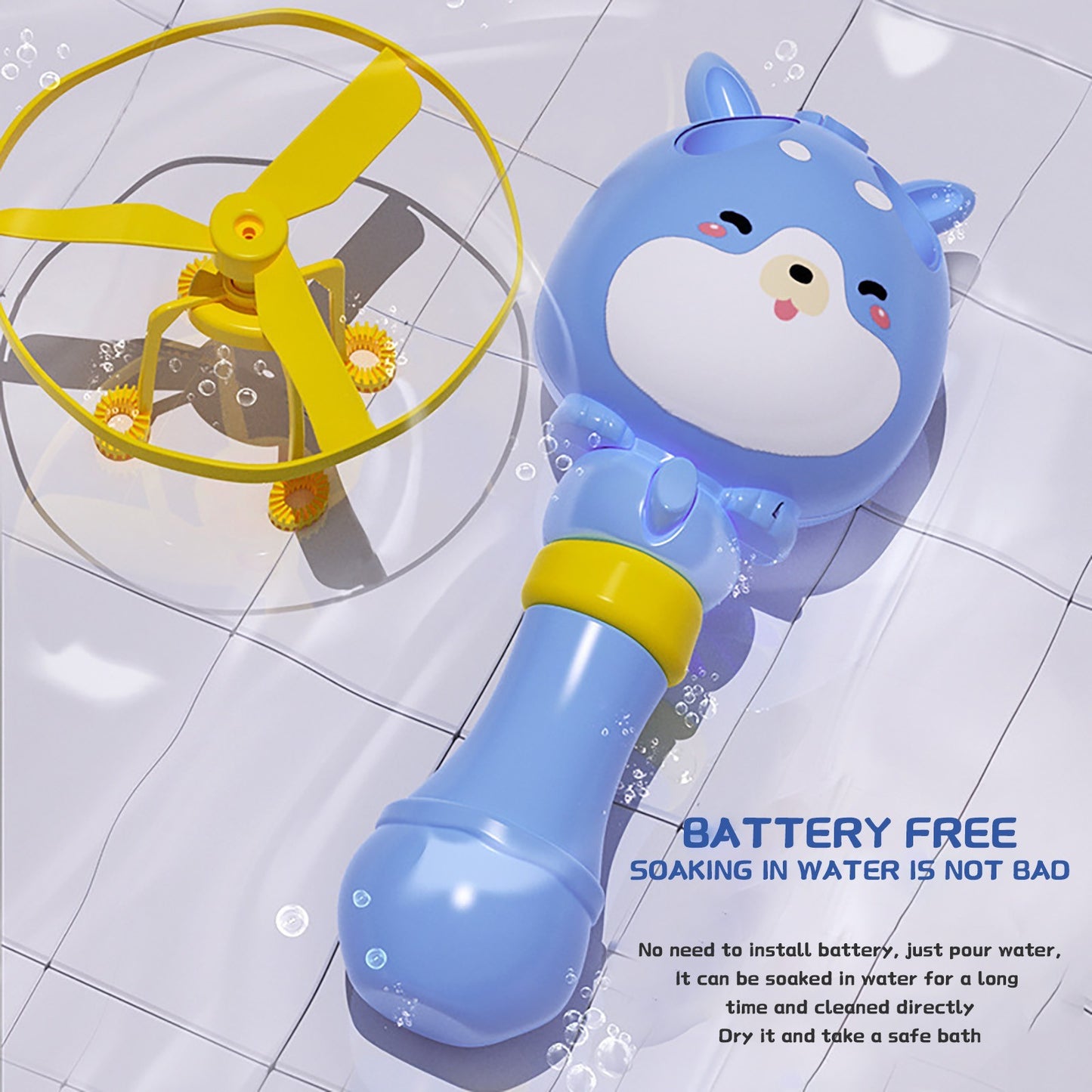 2021 New Flying Bamboo Dragonfly Bubble Machine