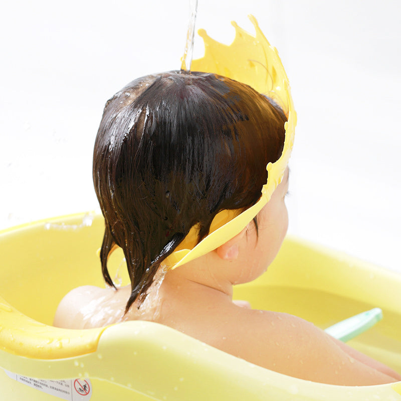 Baby crown shampoo cap