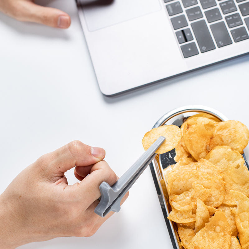 Gamers lazy snack chopstick holder