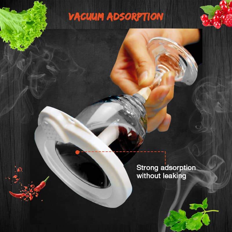 5pcs Vacuum Silicone Food Preservation Cover
