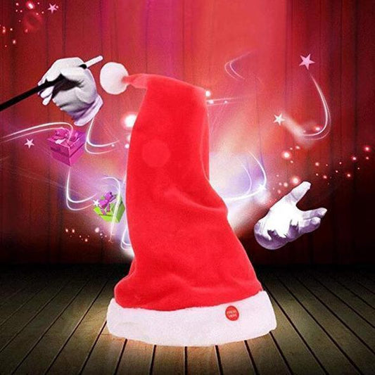 Singing Dancing Moving Santa Hat