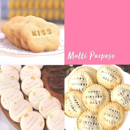DIY Letter Cookie Stamp