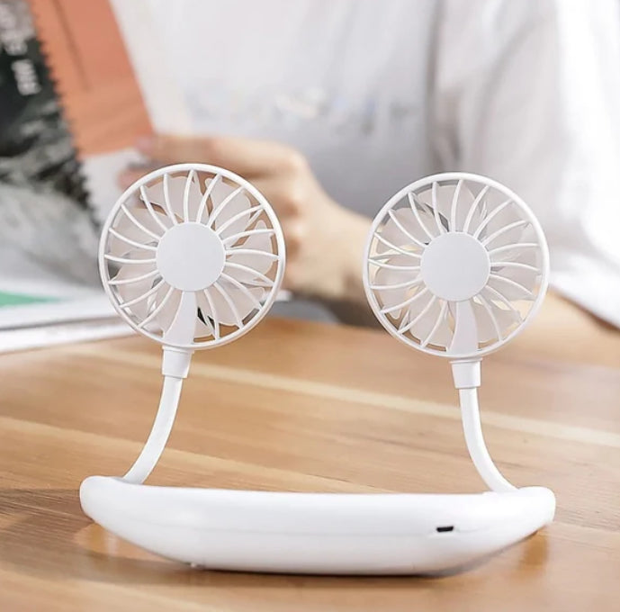 Lazy Neckband Fan - Keep Cool Wherever You Are!
