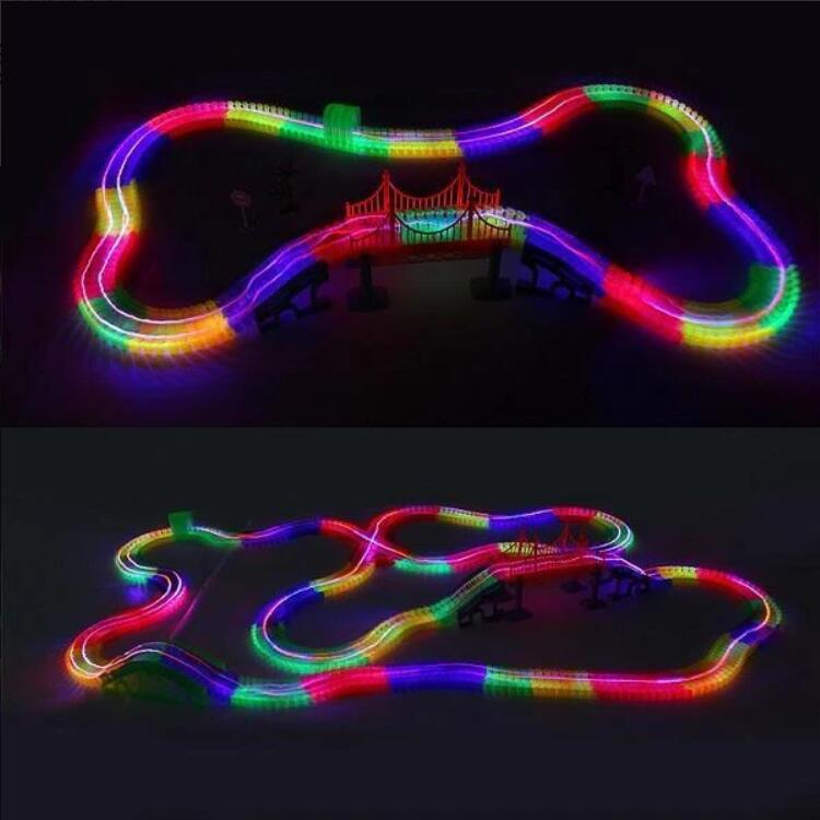 Variety Luminous Magic Rail Car