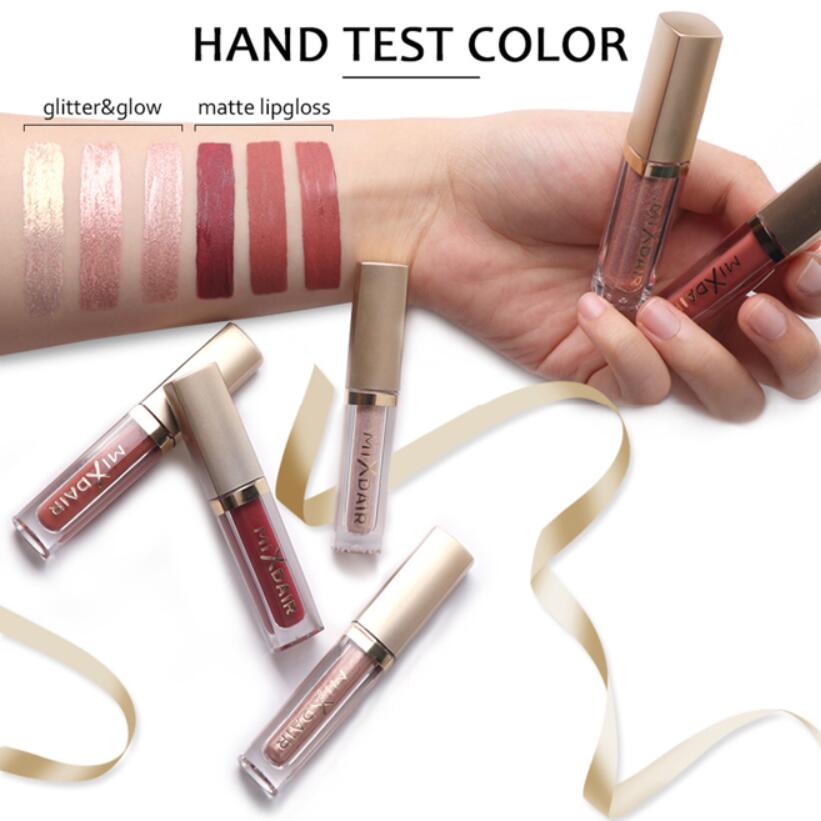 3 colors matte 3 colors high gloss Everlasting Liquid Lipstick