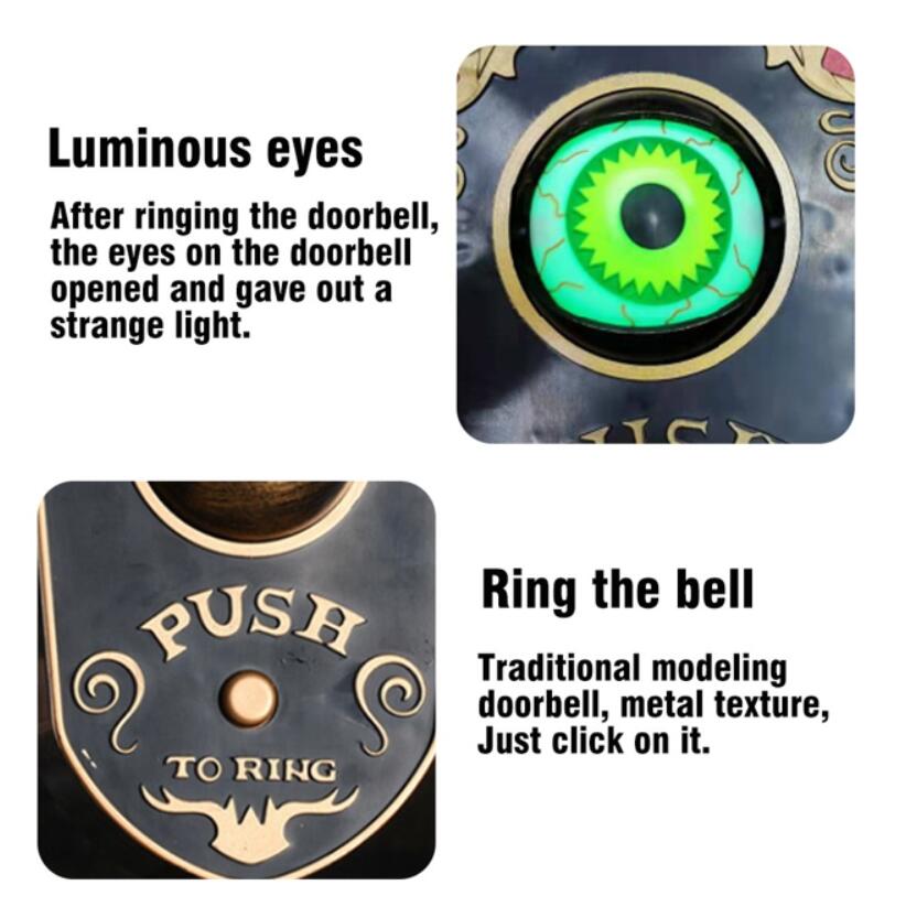 Halloween funny doorbell