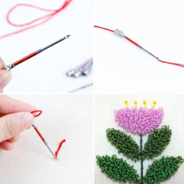 Easy Craft Embroidery Needle (8pcs set)