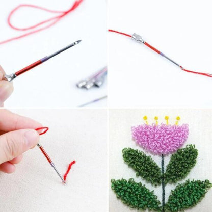 Easy Craft Embroidery Needle (8pcs set)