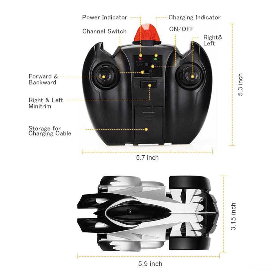 Wall Climbing RC Car