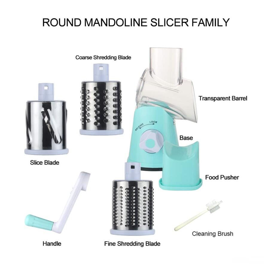 Multifunctional rotary Grater