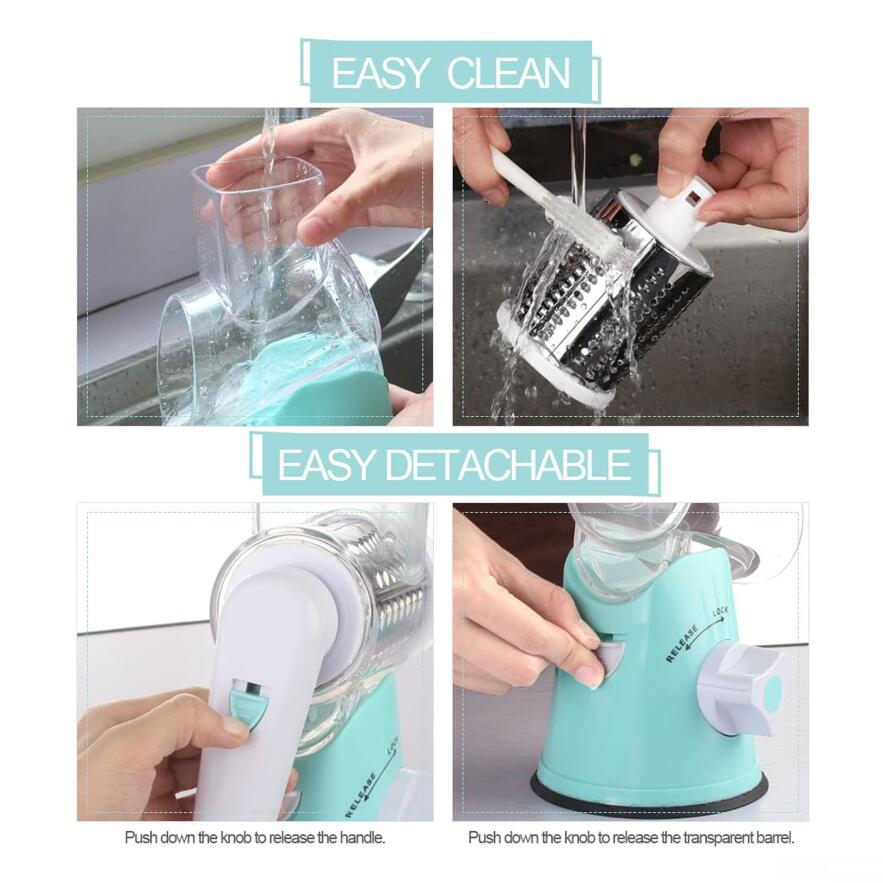 Multifunctional rotary Grater