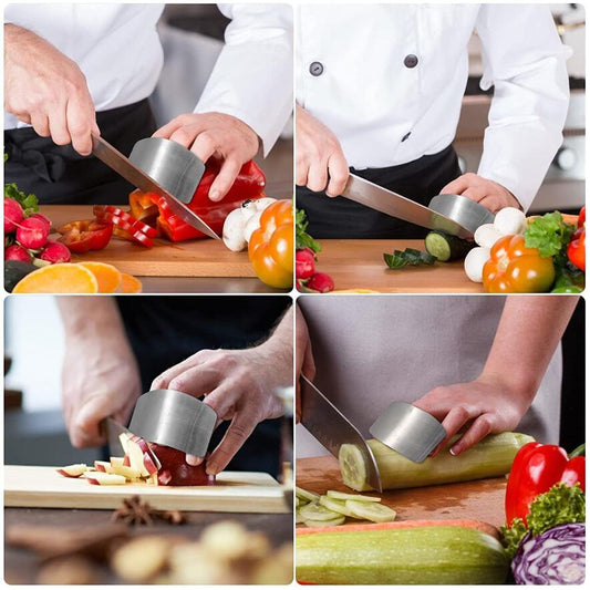 Stainless steel finger guard（2pcs）